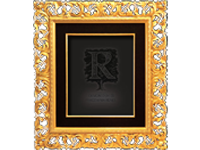 Individual frame R1 | hand sculptured frame, gilded with gold leaves |      finishing ZŁ1
